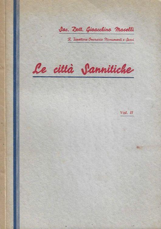 Le città Sannitiche vol. II - copertina
