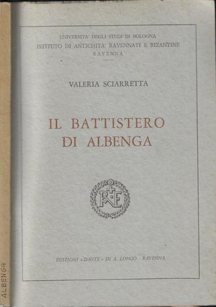 Il battistero di Albenga - copertina