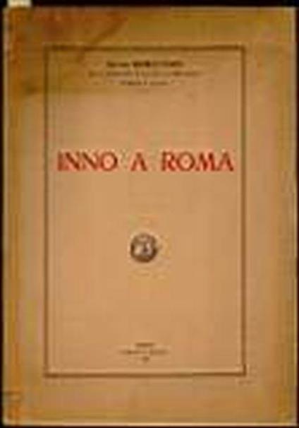 Inno a Roma - Michele Fuoco - copertina