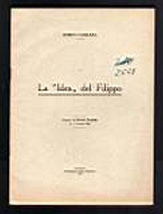 La "Idea" del Filippo - Enrico Carrara - copertina