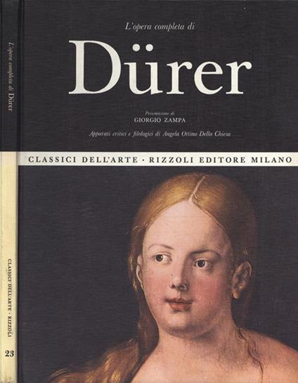 L' opera completa di Durer - Giorgio Zampa - copertina