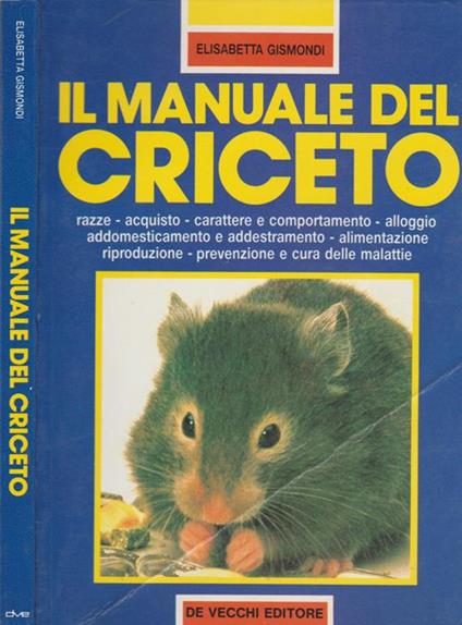 Il manuale del criceto - Elisabetta Gismondi - copertina