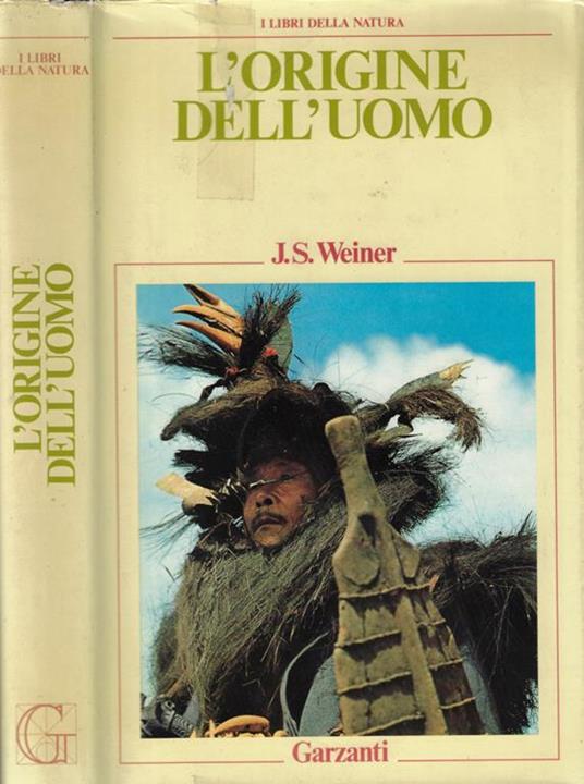 L' origine dell'uomo - S. J. Weiner - copertina
