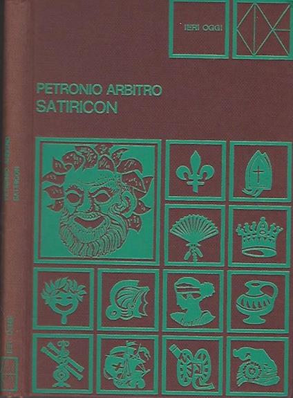 Satiricon - Arbitro Petronio - copertina