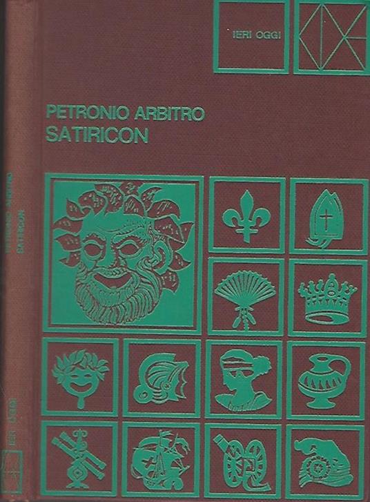 Satiricon - Arbitro Petronio - copertina