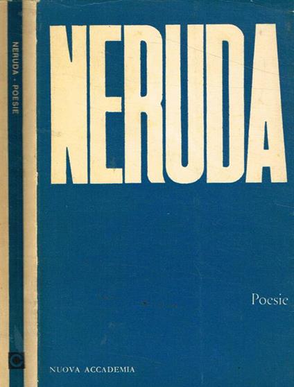 Poesie - Pablo Neruda - copertina