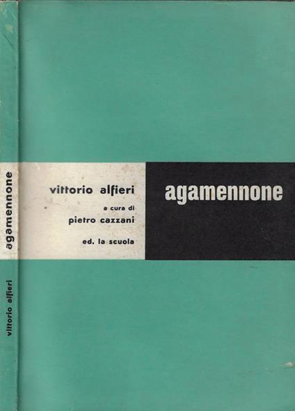 Agamennone - Vittorio Alfieri - copertina