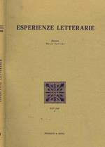 Esperienze letterarie. Rivista trimestrale di critica e di cultura anno XIII n.4, 1988