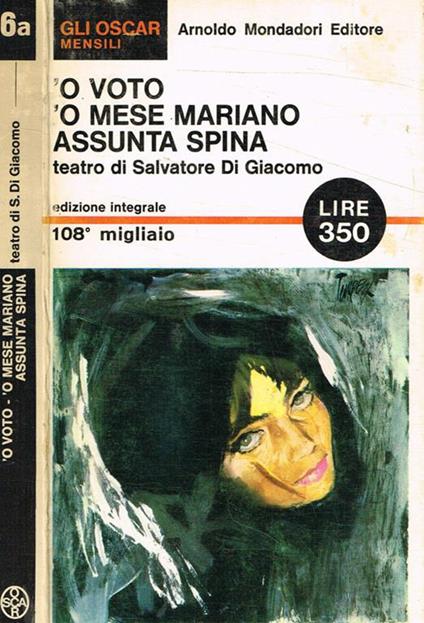 O voto. 'O mese mariano. Assunta Spina - Salvatore Di Giacomo - copertina