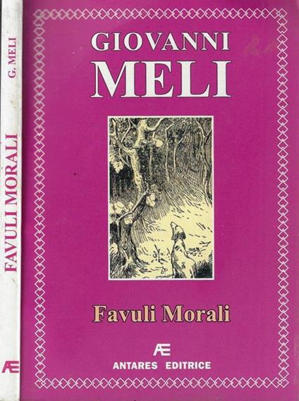 Favuli morali - Giovanni Meli - copertina