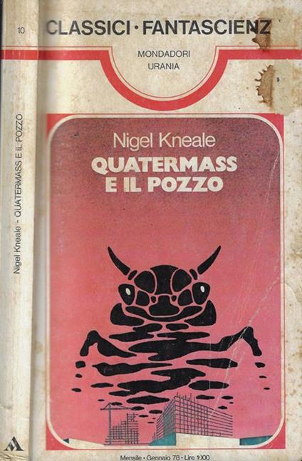 Quatermass e il pozzo - Nigel Kneale - copertina
