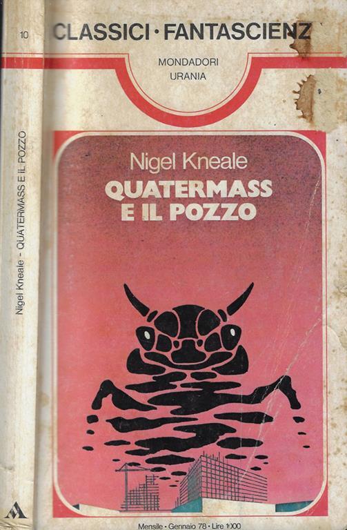 Quatermass e il pozzo - Nigel Kneale - copertina