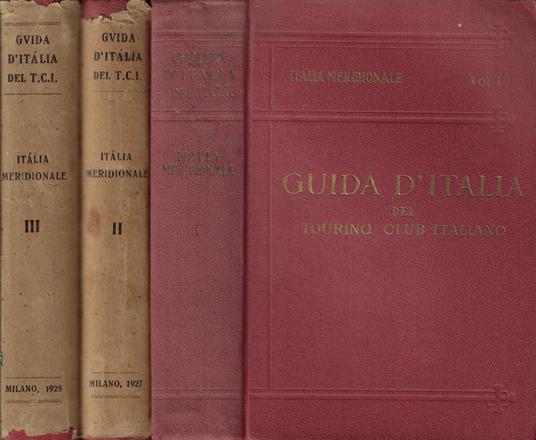 Italia Meridionale - Luigi V. Bertarelli - copertina