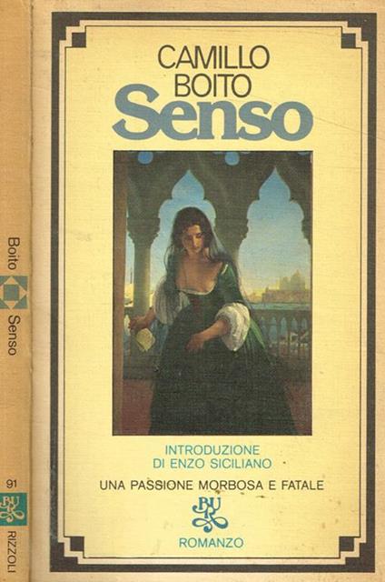Senso - Camillo Boito - copertina