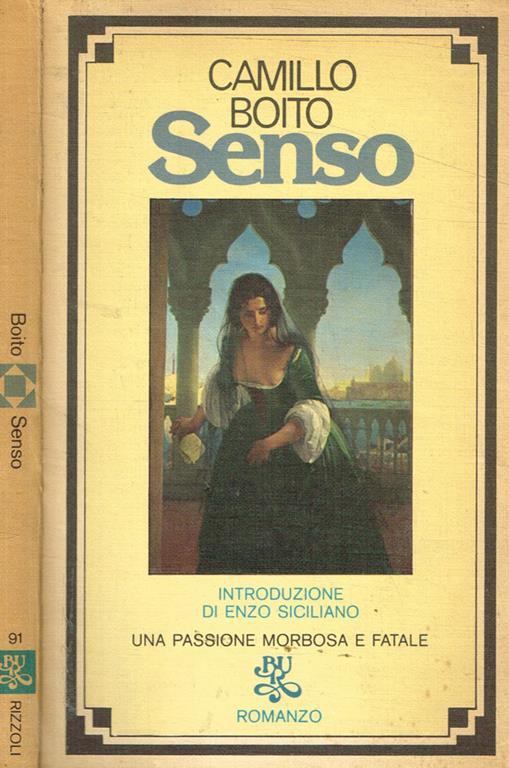 Senso - Camillo Boito - copertina