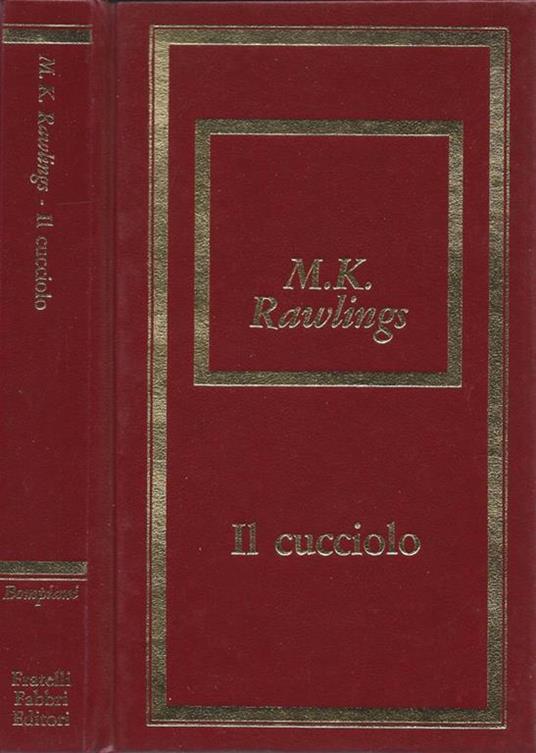 Il cucciolo - Marjorie K. Rawlings - copertina
