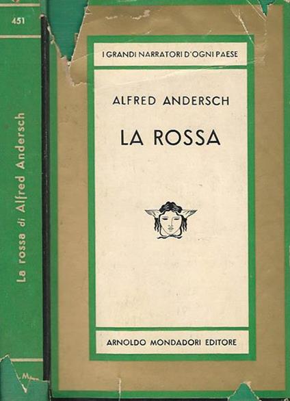 La rossa - Alfred Andersch - copertina