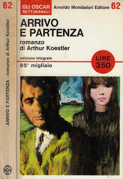 Arrivo e partenza - Arthur Koestler - copertina
