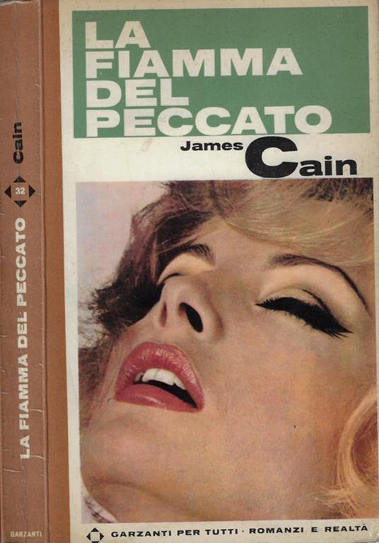 La fiamma del peccato - James M. Cain - copertina