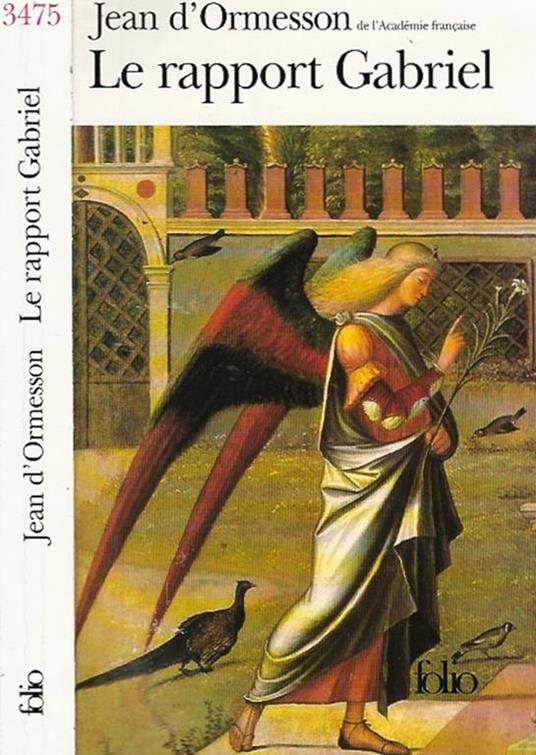 Le rapport Gabriel - Jean D'Ormesson - copertina