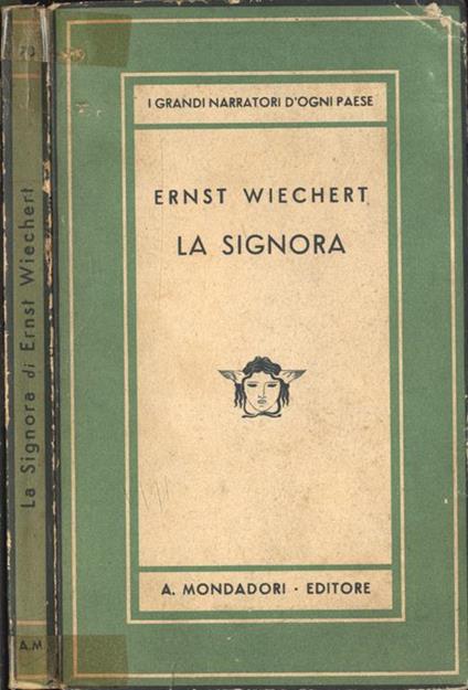La signora - Ernst Wiechert - copertina
