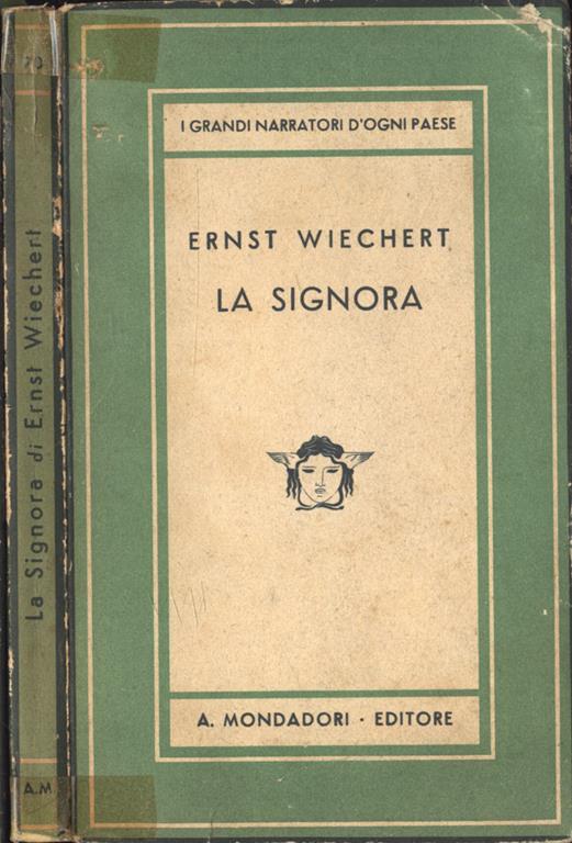 La signora - Ernst Wiechert - copertina