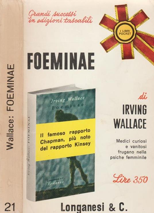 Foeminae - Irving Wallace - copertina