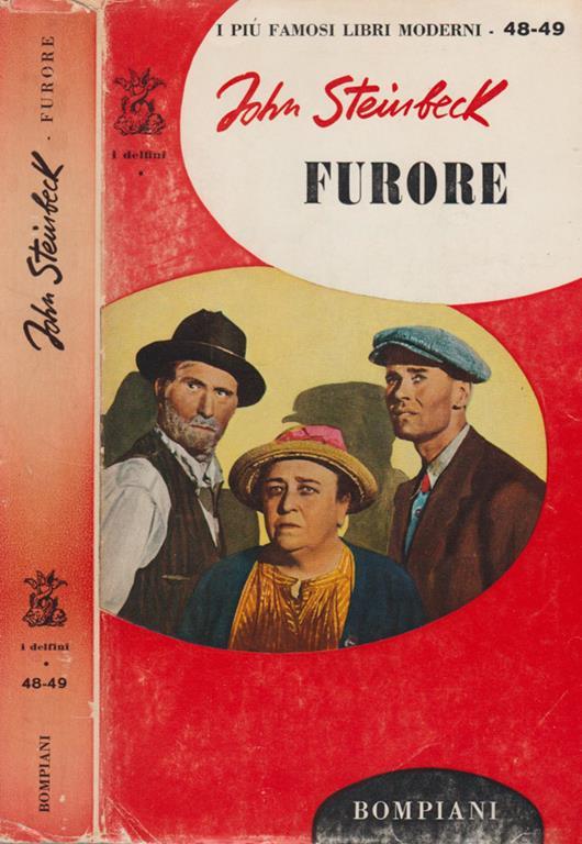 Furore - John Steinbeck - copertina