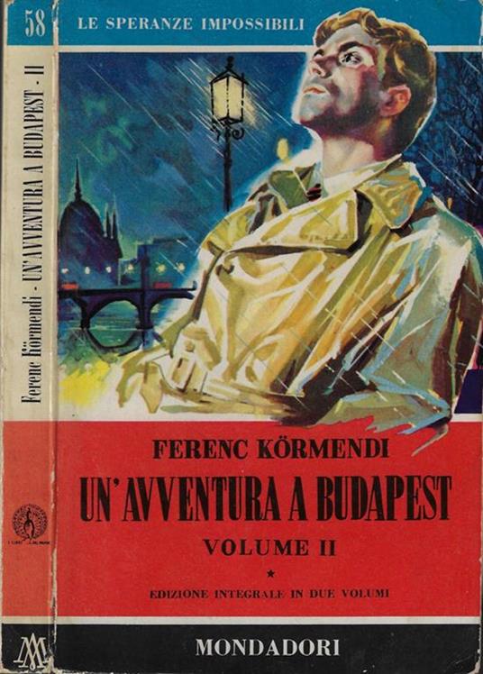 Un'avventura a Budapest Vol. II - Ferenc Kormendi - copertina