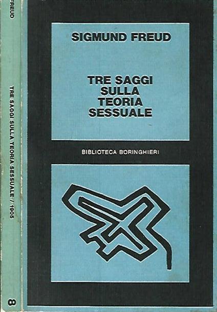 Tre saggi sulla teoria sessuale - Sigmund Freud - copertina