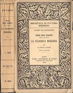 Storia della filosofia parte quarta. La filosofia moderna Vol. III. Da Vico a Kant