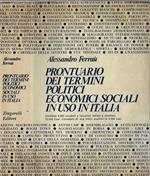 Prontuario dei termini politici economici sociali in uso in Italia