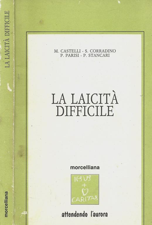 La laicità difficile - copertina