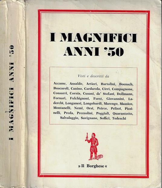I magnifici anni '50 - copertina