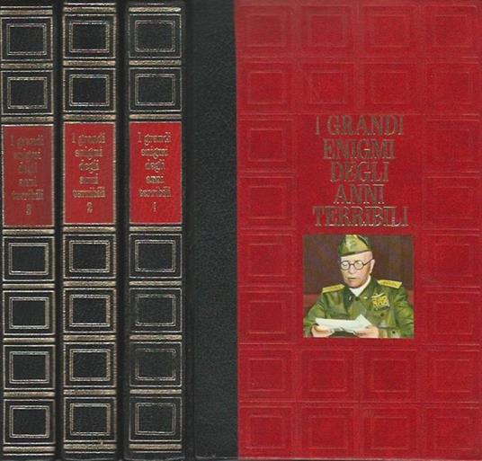 I grandi enigmi degli anni terribili - Franco Massara - copertina