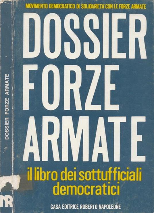 Dossier Forze Armate - copertina