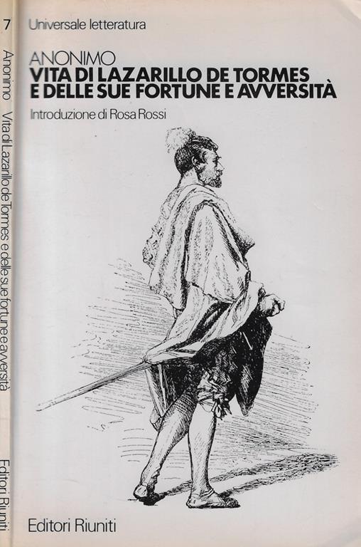Vita di Lazarillo de Tormes e delle sue fortune e avversità - copertina