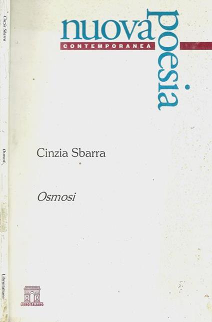 Osmosi - Cinzia Sbarra - copertina