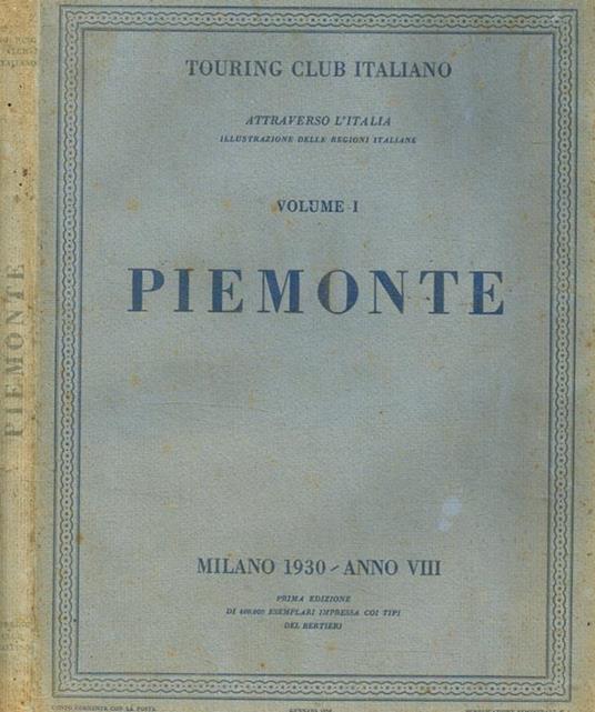 Piemonte - copertina
