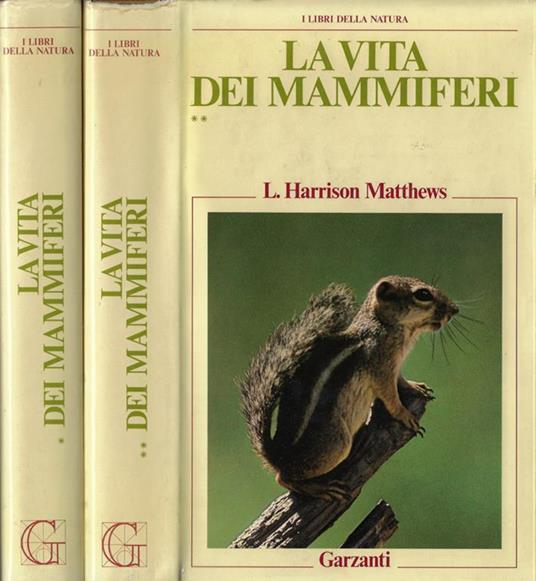 La vita dei mammiferi - L. Harrison Matthews - copertina
