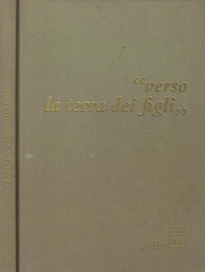Verso la terra dei figli - copertina