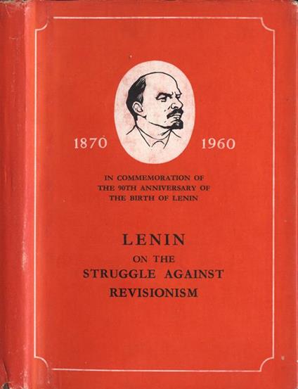 On the struggle against revisionism - Lenin - copertina
