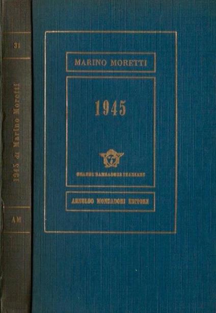 1945 - M. Moretti - copertina