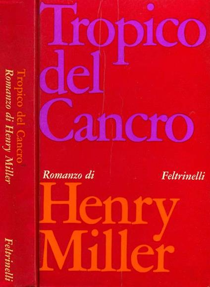 Tropico del Cancro - Henry Miller - copertina