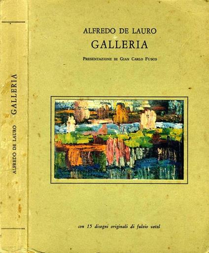 Galleria - Alfredo De Lauro - copertina