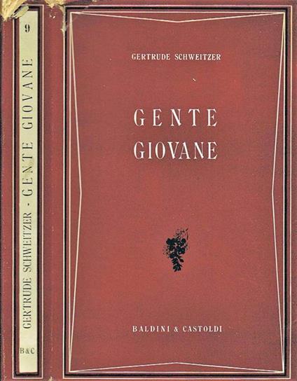 Gente Giovane - Gertrude Schweitzer - copertina
