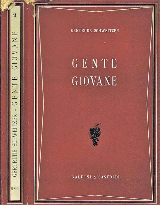Gente Giovane - Gertrude Schweitzer - copertina