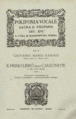 Il Primo Libro delle Canzonette a Tre Voci Miste Vol. II