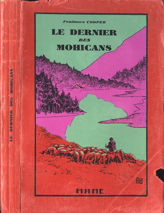 Le dernier des Mohicans - J. Fenimore Cooper - copertina