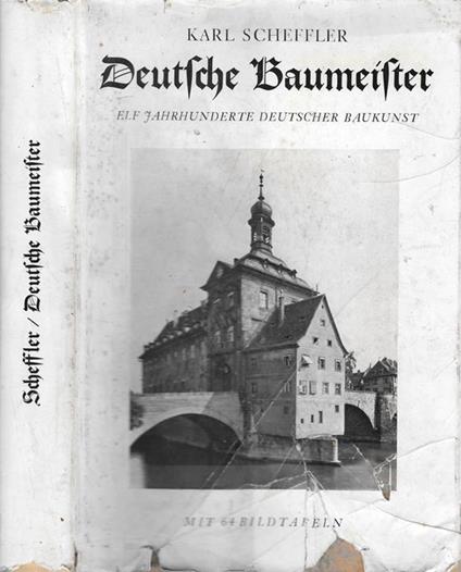 Deutsche Baumeister - Karl Scheffler - copertina